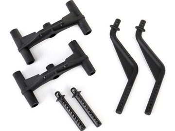 Traxxas Body mounts, front & rear / body mount posts, front & rear / TRA7516