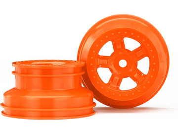 Traxxas Wheels 1.8/1.4", SCT orange (2) / TRA7673A