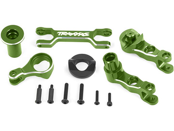 Traxxas Steering bellcranks/ draglink (6061-T6 aluminum, green-anodized) (fits X-Maxx) Traxxas Steering bellcranks/ draglink (6061-T6 aluminum, green-anodized) (fits X-Maxx) / TRA7746-GRN