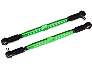 Traxxas Toe links, 7075-T6 aluminum green, 157mm (2): X-Maxx Traxxas Toe links, 7075-T6 aluminum green, 157mm (2): X-Maxx / TRA7748G