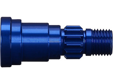 Traxxas Stub axle, aluminum (blue-anodized) (1) / TRA7753
