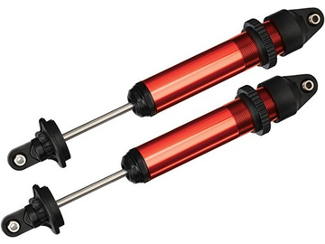 Traxxas tlumič GTX hliníkový červený (2) / TRA7761R