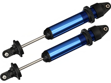Traxxas tlumič GTX hliníkový modrý (2) Traxxas tlumič GTX hliníkový modrý (2) / TRA7761