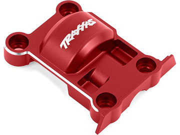 Traxxas Cover, gear (red-anodized 6061-T6 aluminum) / TRA7787-RED