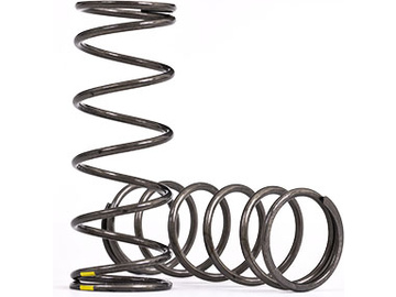 Traxxas Springs, shock, medium (natural finish) (GTX) (5.543 rate, yellow stripe) (2) Traxxas Springs, shock, medium (natural finish) (GTX) (5.543 rate, yellow stripe) (2) / TRA7846