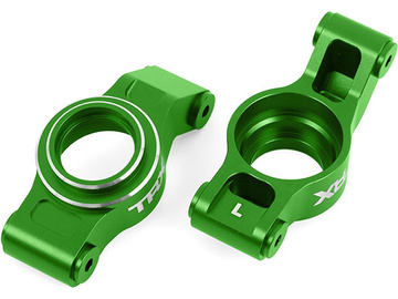 Traxxas Carriers, stub axle (green-anodized 6061-T6 aluminum) (left & right) / TRA7852-GRN