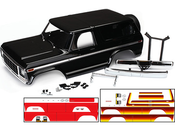 Traxxas Body, Ford Bronco, complete (black) / TRA8010X