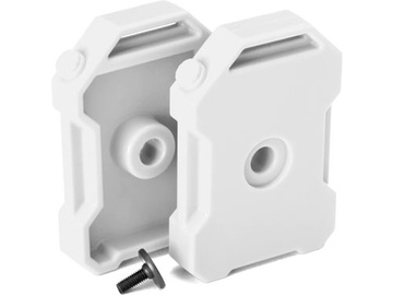 Traxxas Fuel canisters (white) (2) / TRA8022X