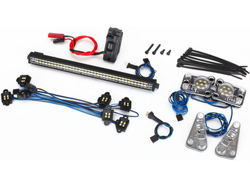 Traxxas LED osvětlení kompletní sada: TRX-4 Defender Traxxas LED osvětlení kompletní sada: TRX-4 Defender / TRA8030
