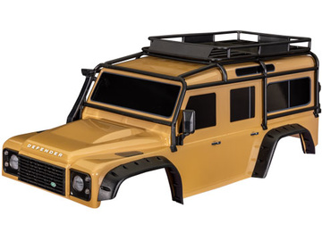 Traxxas karosérie TRX-4 Land Rover Defender písková (bezsponková) Traxxas karosérie TRX-4 Land Rover Defender písková (bezsponková) / TRA8050-SAND