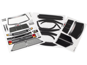 Traxxas Decal Sheet, TRX-4 Sport Traxxas Decal Sheet, TRX-4 Sport / TRA8113