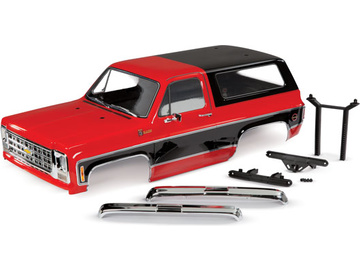 Traxxas Body, Chevrolet Blazer (1979), complete (red) / TRA8130R