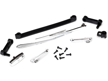 Traxxas Door handles, left, right & rear tailgate/ windshield wipers / TRA8132