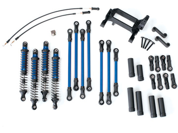 Traxxas Long Arm Lift Kit, TRX-4, complete, blue Traxxas Long Arm Lift Kit, TRX-4, complete, blue / TRA8140X