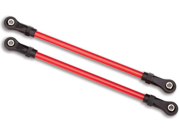 Traxxas suspension links, rear upper, 5x115mm, red (2) / TRA8142R