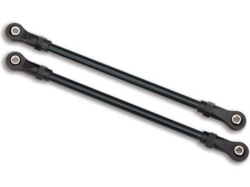 Traxxas suspension links, rear upper, 5x115mm, black (2) / TRA8142