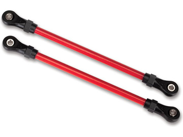 Traxxas suspension links, front lower, 5x104mm, red (2) / TRA8143R