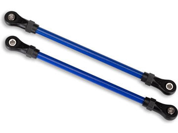 Traxxas suspension links, front lower, 5x104mm, blue (2) / TRA8143X