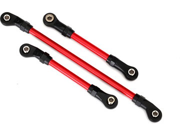 Steering link/ draglink/ panhard link (red coated steel, for #8140R) / TRA8146R