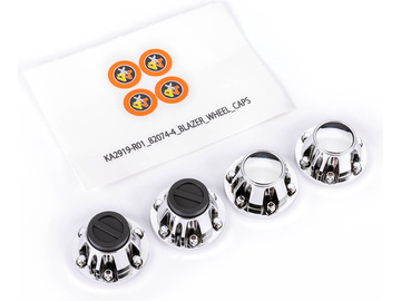 Traxxas poklice disku chromová (sada) (pro #8255A) Traxxas poklice disku chromová (sada) (pro #8255A) / TRA8164X