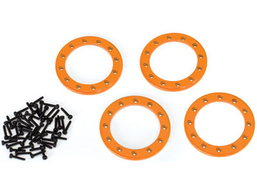 Traxxas hliníkový Beadlock kroužek 1.9" oranžový (4) / TRA8169A