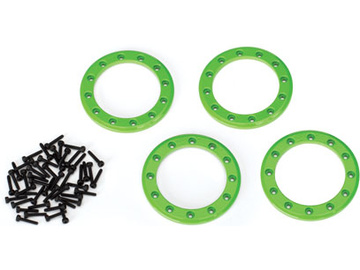 Traxxas hliníkový Beadlock kroužek 1.9" zelený (4) / TRA8169G