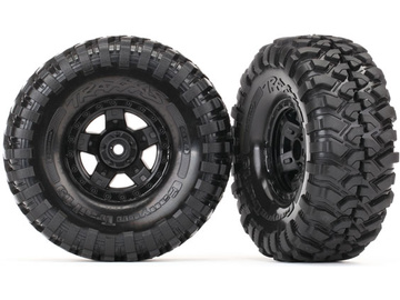 Traxxas Tires & wheels 1.9", TRX-4 Sport wheels, Canyon Trail tires (pair) / TRA8179
