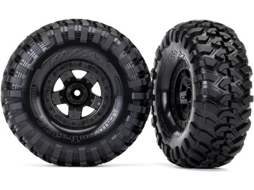 Traxxas Tires & wheels 2.2", TRX-4 Sport wheels, Canyon Trail tires (pair) / TRA8181