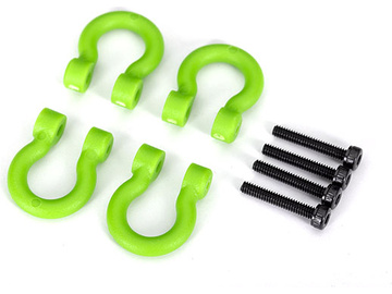 Traxxas D-očka nárazníku zelené (4) Traxxas D-očka nárazníku zelené (4) / TRA8234-GRN