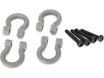 Traxxas D-očka nárazníku šedé (4): TRX-4 Traxxas D-očka nárazníku šedé (4): TRX-4 / TRA8234