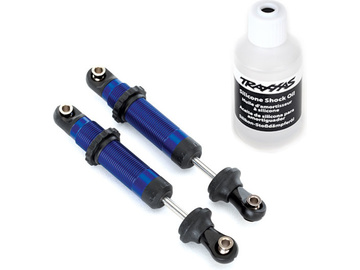 Traxxas tlumič GTS hliníkový modrý (2) Traxxas tlumič GTS hliníkový modrý (2) / TRA8260A