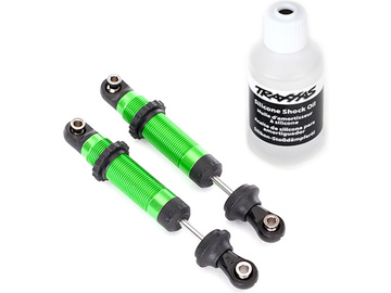 Traxxas tlumič GTS hliníkový zelený (2) Traxxas tlumič GTS hliníkový zelený (2) / TRA8260G