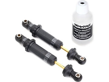 Traxxas Shocks, GTS, aluminium hard-anodized, PTFE-coated, TiN shafts (2) Traxxas Shocks, GTS, aluminium hard-anodized, PTFE-coated, TiN shafts (2) / TRA8260X