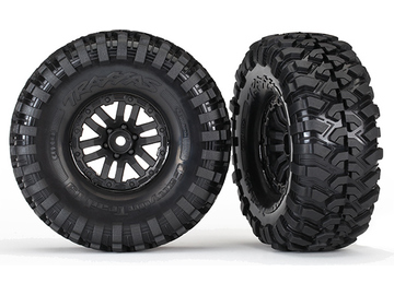 Traxxas Tires & wheels 1.9", TRX-4 wheels, Canyon Trail tires (2) / TRA8272