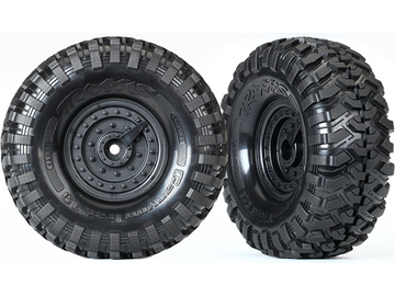 Traxxas Tires & wheels 1.9", Tactical wheels, Canyon Trail tires (2) / TRA8273