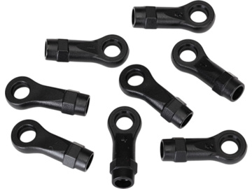 Traxxas Rod ends, angled 10deg (8) Traxxas Rod ends, angled 10deg (8) / TRA8277