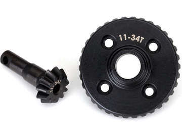 Traxxas Ring gear, differential/ pinion gear (machined) / TRA8279R