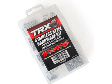 Traxxas Hardware kit, stainless steel, TRX-4 / TRA8298