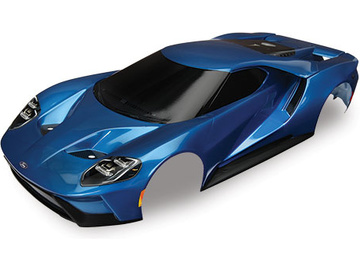 Traxxas Body, Ford GT, blue (painted, decals applied) / TRA8311A