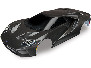 Traxxas Body, Ford GT, black (painted, decals applied) / TRA8311X