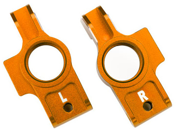 Traxxas Carriers, stub axle, aluminum (orange-anodized) (left & right) Traxxas Carriers, stub axle, aluminum (orange-anodized) (left & right) / TRA8352X-ORNG