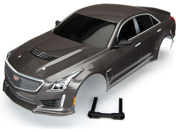 Traxxas Body, Cadillac CTS-V, silver (painted, decals applied) Traxxas Body, Cadillac CTS-V, silver (painted, decals applied) / TRA8391X