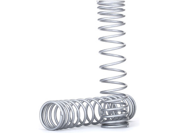Traxxas Spring, shock, (GTR) (progressive, 1.042 rate) (2) (silver) / TRA8445X