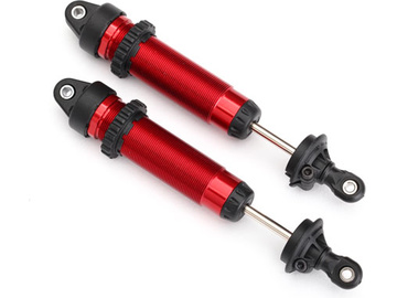 Traxxas tlumič GTR 134mm červený se závitem (2) Traxxas tlumič GTR 134mm červený se závitem (2) / TRA8450R