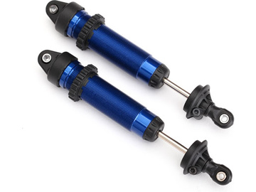 Traxxas tlumič GTR 134mm modrý se závitem (2) Traxxas tlumič GTR 134mm modrý se závitem (2) / TRA8450X