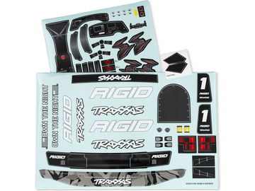 Traxxas samolepky Unlimited Desert Racer Rigid / TRA8562