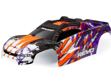 Traxxas karosérie E-Revo fialová sestavená Traxxas karosérie E-Revo fialová sestavená / TRA8611T