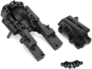 Traxxas Bulkhead, front (upper and lower) / TRA8630