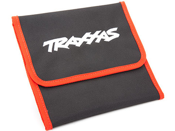 Traxxas Tool pouch, red (custom embroidered with Traxxas logo) / TRA8725