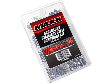 Traxxas Hardware kit, stainless steel, Maxx / TRA8798X